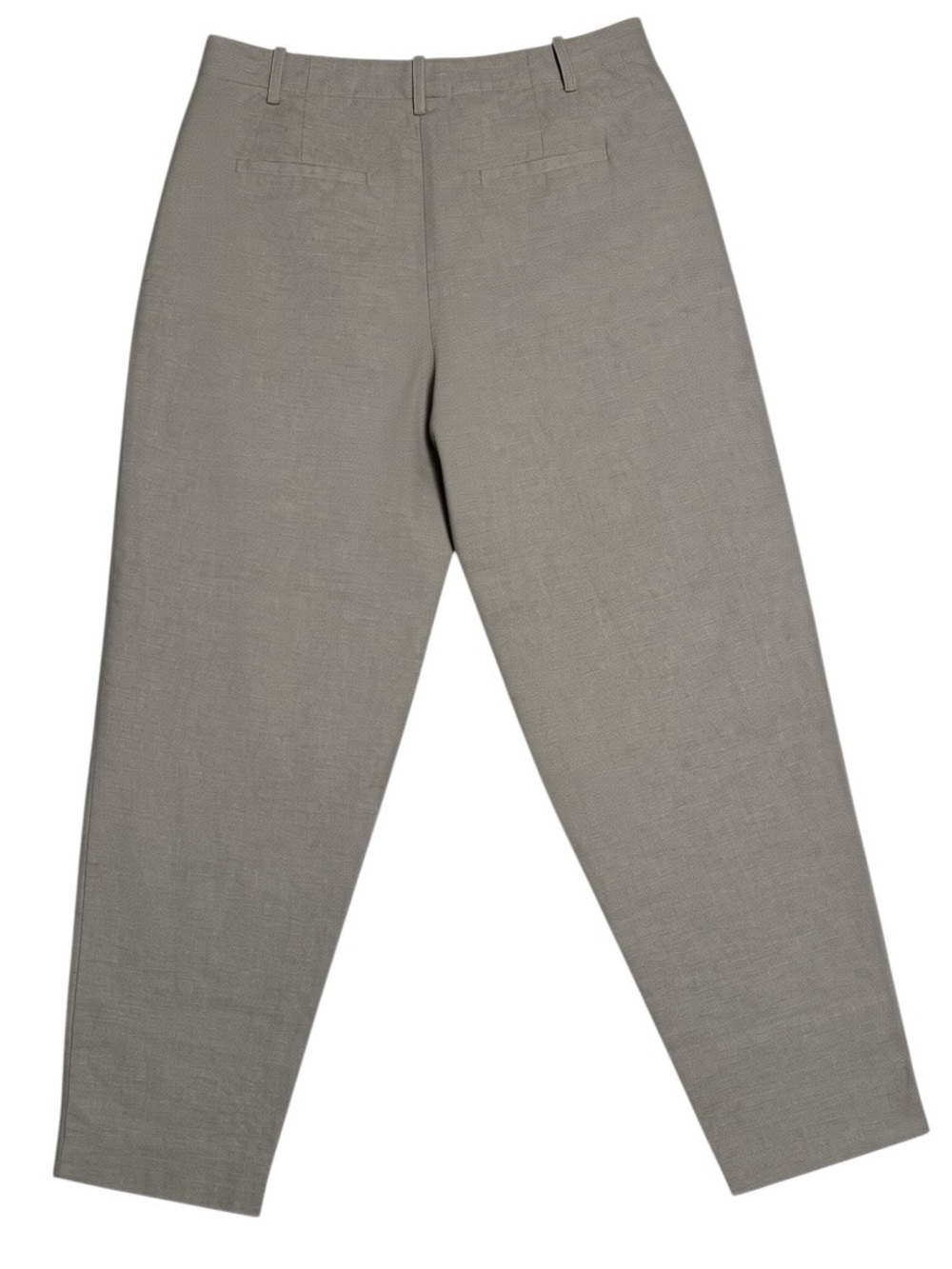 FRANK AND OAK Women's Amelia Cotton-Linen Balloon Fit Pant, Sz 10, Beige - Picture 4 of 13